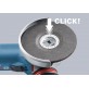 BOSCH GWX 14-125 leņķa slīpmašīnas X-LOCK